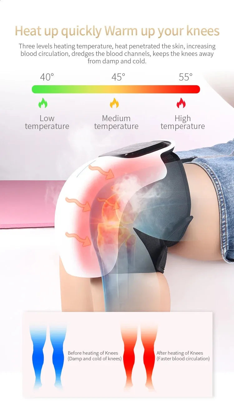 Knee Massager – Advanced Relief for Joint Pain and Muscle Stiffness