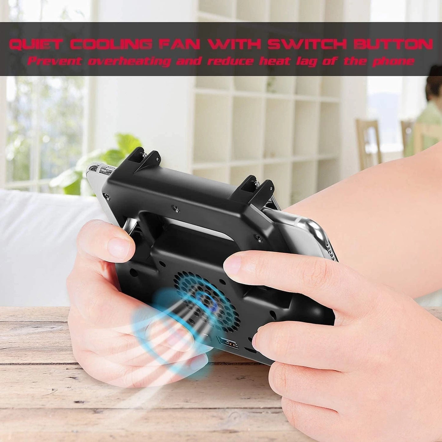 SP+ 2500MAH MOBILE GAME CONTROLLER WITH FAN - Charm Trendify 