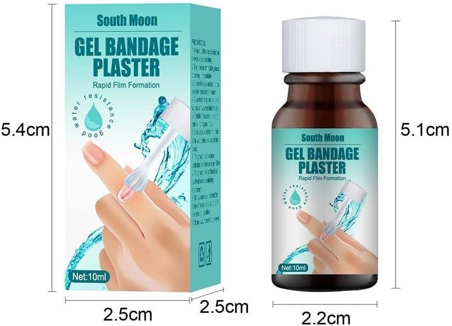 Waterproof Liquid Plaster Gel | Fast Healing & Protective Skin Barrier