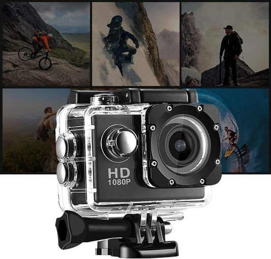 Waterproof 1080P Sports Camera – High-Definition Action Camera for Adventure