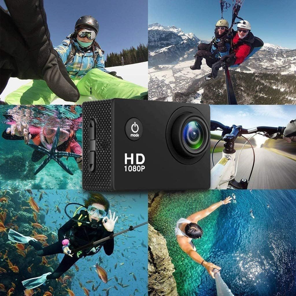 Waterproof 1080P Sports Camera – High-Definition Action Camera for Adventure